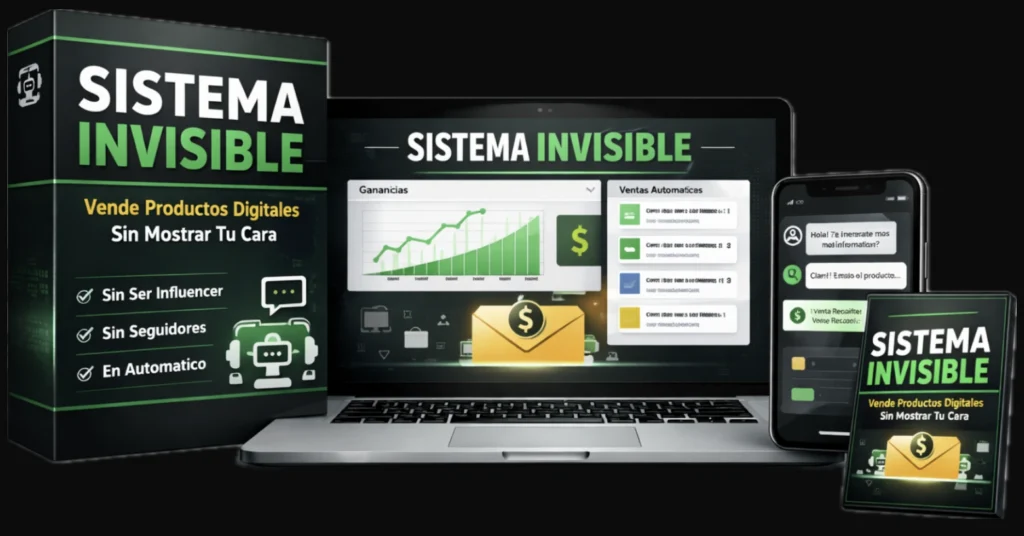 curso sistema invisible vende productos sin mostrar tu cara